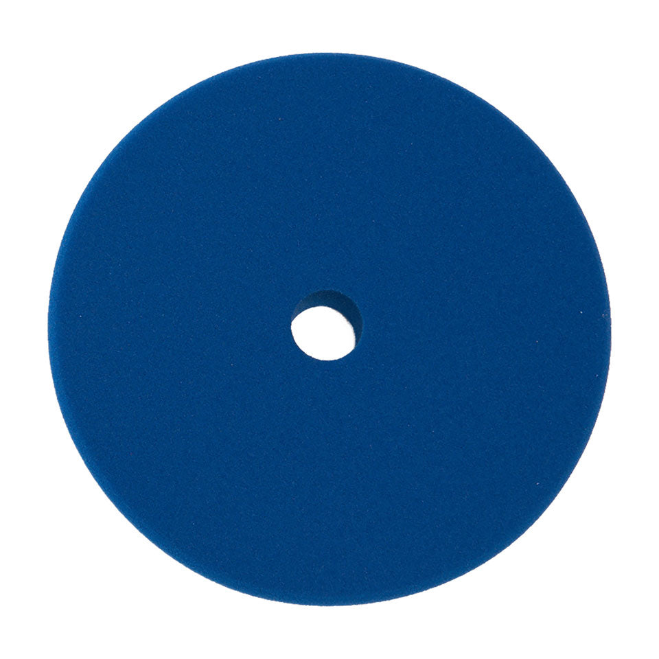 BU-6 6" ELIMINATOR™ BLUE ALL-IN-ONE POLISH PAD front