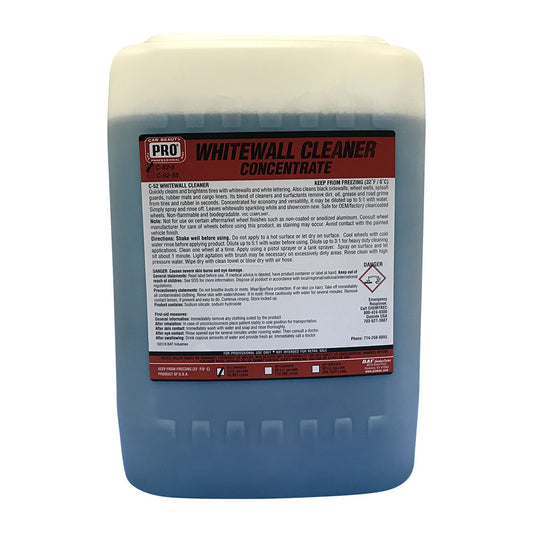WHITEWALL CLEANER CONCENTRATE 5 GALLON