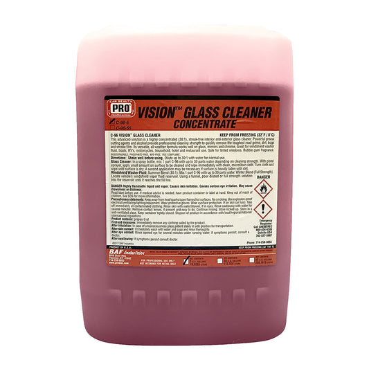 C-96-5 VISION™ GLASS CLEANER CONCENTRATE 5 GALLON