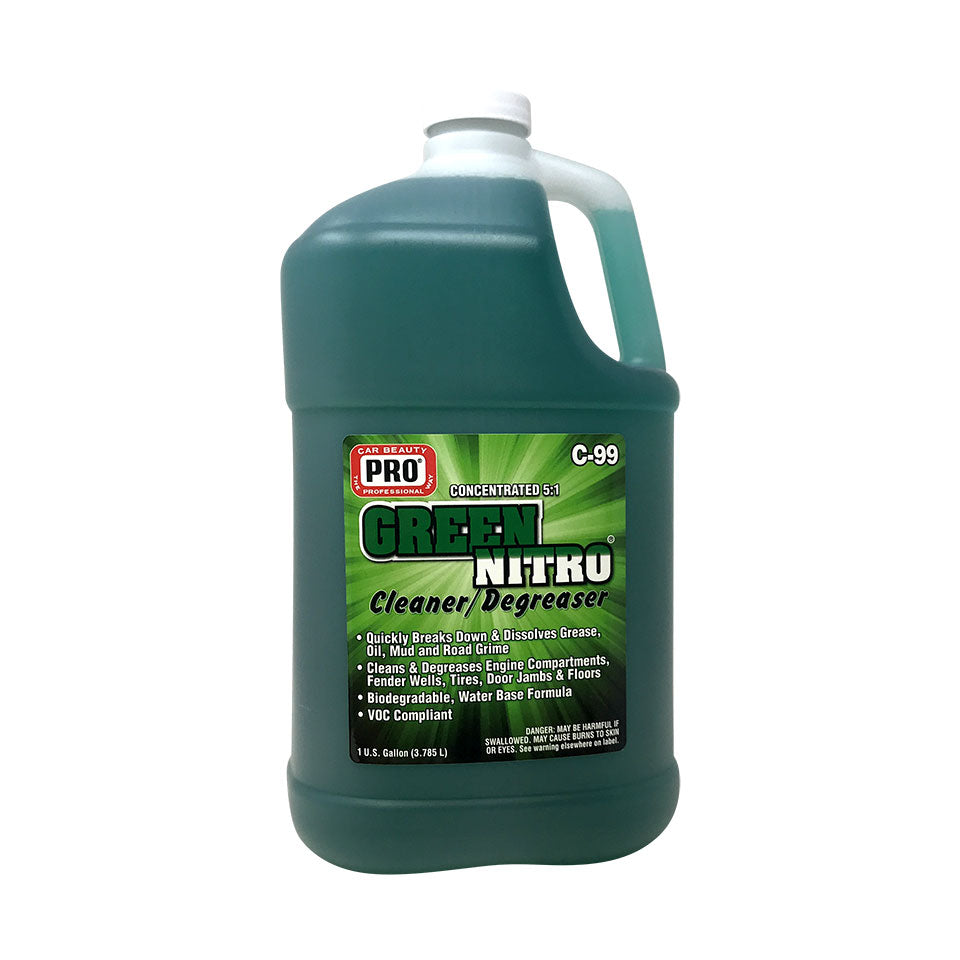 GREEN NITRO® CLEANER DEGREASER | PRO® Car Beauty Products – PRO® Wax USA